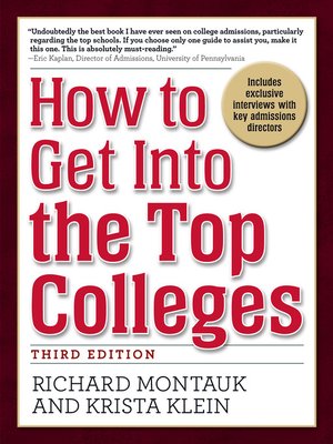 cover image of How to Get Into the Top Colleges